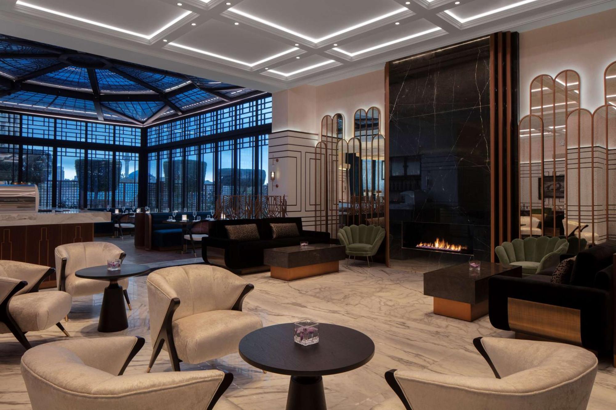 Grand Hyatt Amman Hotell Eksteriør bilde The lobby of the hotel